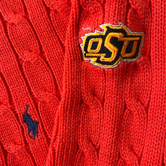 Ralph Lauren Sweaters - 🧡EUC Ralph Lauren OKState swtr🧡